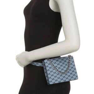 Michael Kors Denim Blue Crossbody Bag NWOT